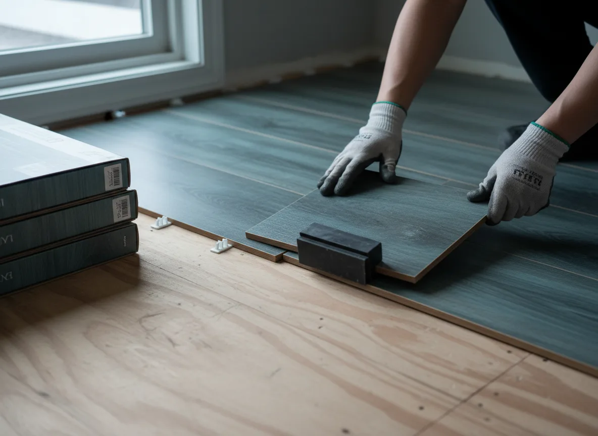 Luxury Vinyl Plank Installation company in Osage, MN